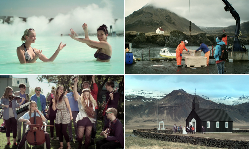 Islande - Campagne marketing Inspired by Iceland