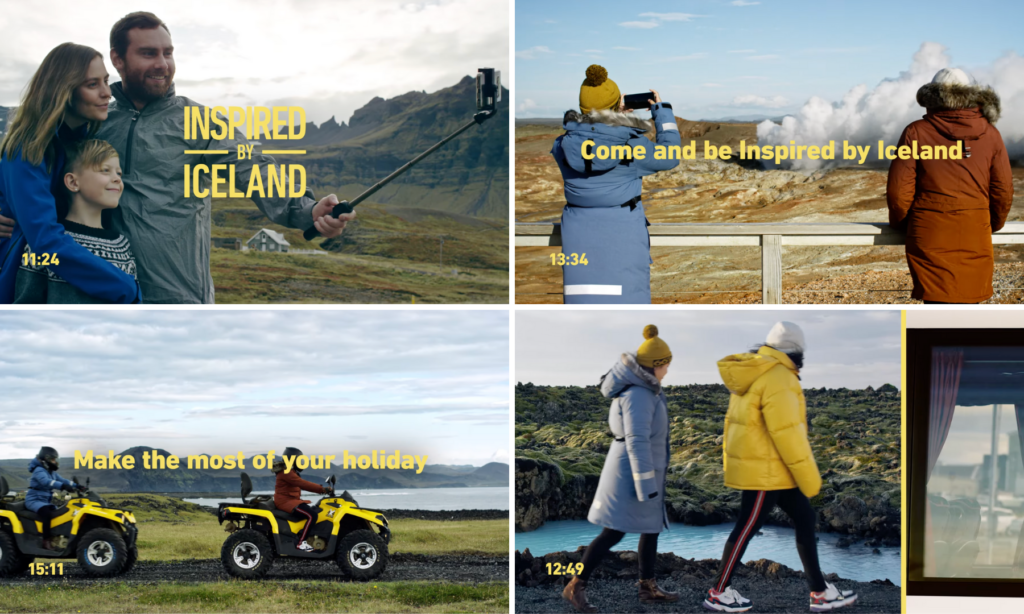 Islande - Campagne marketing It’s about time to be Inspired by Iceland