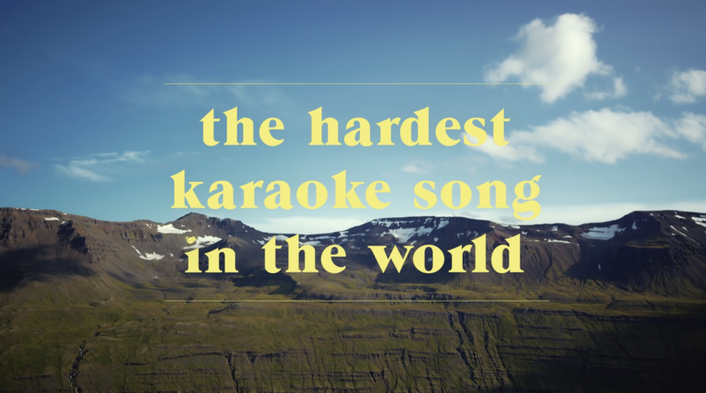 Islande - Karaoke Song